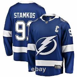 Men's Fanatics Branded Steven Stamkos Blue Tampa Bay Lightning Breakaway Player