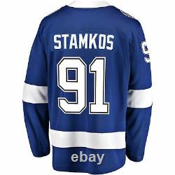 Men's Fanatics Branded Steven Stamkos Blue Tampa Bay Lightning Breakaway Player