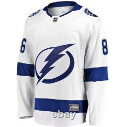 Men's Fanatics Nikita Kucherov White Tampa Bay Lightning Away Premier Breakaway
