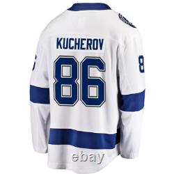 Men's Fanatics Nikita Kucherov White Tampa Bay Lightning Away Premier Breakaway