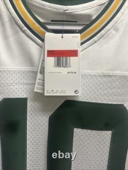 Men's Green Bay Packers Jordan Love #10 Nike White Vapor Limited Jersey