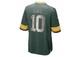 Men's Green Bay Packers Jordan Love Nike Game Python Jersey Green