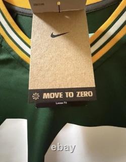 Men's Green Bay Packers Jordan Love Nike Green Player Game Jersey New With Tags