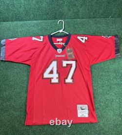 Men's Mitchell & Ness John Lynch Tampa Bay Buccaneers Legacy Replica Jersey Sz M