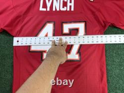 Men's Mitchell & Ness John Lynch Tampa Bay Buccaneers Legacy Replica Jersey Sz M