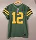 Men's Size 44 Aaron Rodgers Throwback Green Bay Packers Nike Vapor Elite Jersey