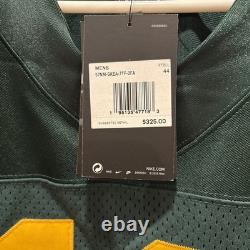 Men's Size 44 Aaron Rodgers Throwback Green Bay Packers Nike Vapor Elite Jersey