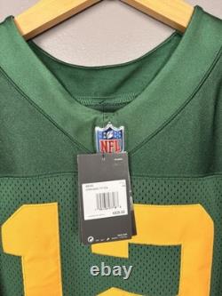 Men's Size 44 Aaron Rodgers Throwback Green Bay Packers Nike Vapor Elite Jersey