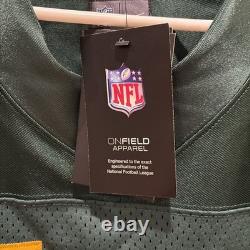 Men's Size 44 Aaron Rodgers Throwback Green Bay Packers Nike Vapor Elite Jersey