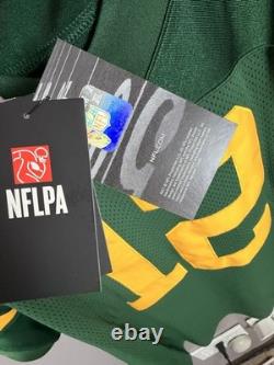 Men's Size 44 Aaron Rodgers Throwback Green Bay Packers Nike Vapor Elite Jersey