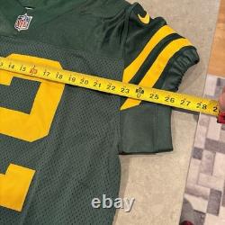 Men's Size 44 Aaron Rodgers Throwback Green Bay Packers Nike Vapor Elite Jersey