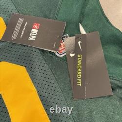 Men's Size 44 Aaron Rodgers Throwback Green Bay Packers Nike Vapor Elite Jersey