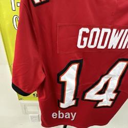 Men's Tampa Bay Buccaneers Chris Godwin Nike Red Game Jersey Size Medium
