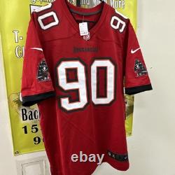 Men's Tampa Bay Buccaneers Jason Pierre-Paul Nike Red Game Player Jersey Sz L