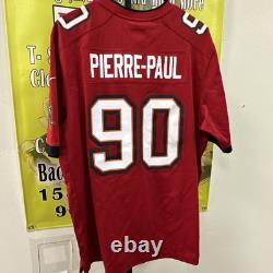 Men's Tampa Bay Buccaneers Jason Pierre-Paul Nike Red Game Player Jersey Sz L