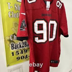 Men's Tampa Bay Buccaneers Jason Pierre-Paul Nike Red Game Player Jersey Sz L