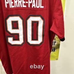 Men's Tampa Bay Buccaneers Jason Pierre-Paul Nike Red Game Player Jersey Sz L