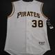 Mens 48 Jason Bay Pittsburgh Pirates Majestic Authentic Sewn Jersey Signed Nwt