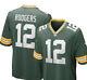 Mens Green Bay Packers Aaron Rodgers Nike Green Game Jersey L With Tags