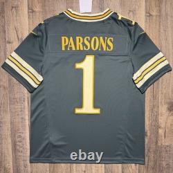 Micah Parsons Green Bay Packers Nike 2026 Rivalries Stitched Limited Jersey Sz L