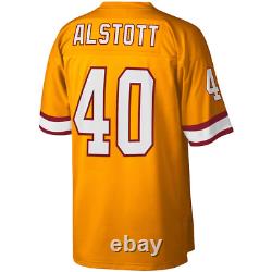 Mike Alstott #40 Tampa Bay Bucs Mitchell N Ness NFL 1996 Orange Legacy Jersey