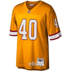 Mike Alstott #40 Tampa Bay Bucs Mitchell N Ness NFL 1996 Orange Legacy Jersey