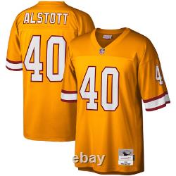 Mike Alstott #40 Tampa Bay Bucs Mitchell N Ness NFL 1996 Orange Legacy Jersey