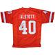 Mike Alstott Autographed Tampa Bay (throwback Creamsicle #40) Custom Jersey With