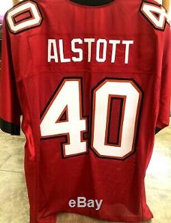 Mike Alstott Tampa Bay Buccaneers 2002 authentic Reebok red stitched jersey NEW