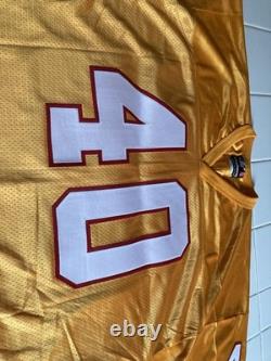 Mike Alstott Tampa Bay Buccaneers Logo Athletic autographed Jersey