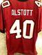 Mike Alstott Tampa Bay Buccaneers Authentic Reebok Red Stitched Large #40 Jersey