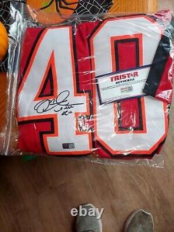 Mike Alstott Tristar Autograph Tampa Bay Jersey Brand New A-Train SB CHAMPION