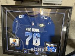 Mike Daniels Framed Officially Licensed Pro Bowl Packers Jersey