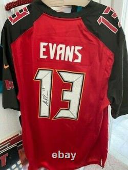 Mike Evans Signed Tampa Bay Buccaneers Nike On Field Jersey Jsa! New With Tags