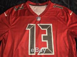 Mike Evans Tampa Bay Buccaneers Red Color Rush Legend Jersey RARE XL