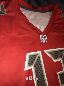 Mike Evans Tampa Bay Buccaneers Red Color Rush Legend Jersey RARE XL