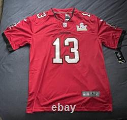 Mike Evans Tampa Bay Buccaneers SB LV Patch Jersey Men's Size L