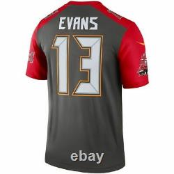 Mike Evans Tampa Bay Bucs Men's New Nike Inverted'LEGEND' Pewter Jersey sz M