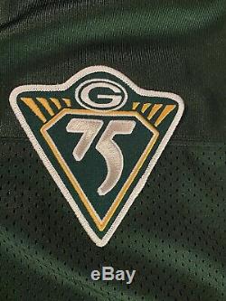 Mitchell And Ness NFL Authentic Jersey Green Bay Packers Brett Favre Size 52 2XL