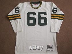 Mitchell & Ness 1966 Green Bay Packers Ray Nitschke Road jersey size 48 NWOT'04