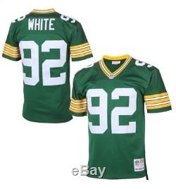 Mitchell & Ness 1996 Reggie White #92 NFL Green Bay Packers Green Replica Jersey