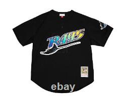 Mitchell & Ness Authentic Mesh BP Jersey Blk Tampa Bay Rays 1998 Wade Boggs