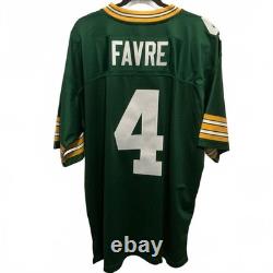 Mitchell & Ness Brett Favre Green Bay Packers NFL Throwback #4 Size 2XLB