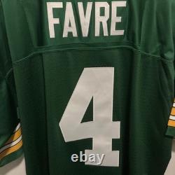 Mitchell & Ness Brett Favre Green Bay Packers NFL Throwback #4 Size 2XLB