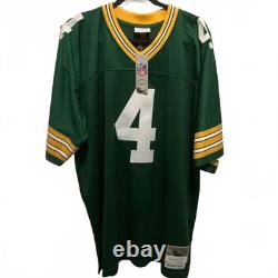 Mitchell & Ness Brett Favre Green Bay Packers NFL Throwback #4 Size 2XLB