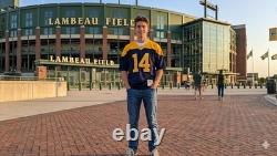 Mitchell & Ness Don Hutson Green Bay Packers 1944 Retro Jersey Medium Blue/Gold