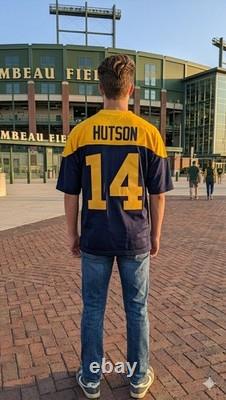Mitchell & Ness Don Hutson Green Bay Packers 1944 Retro Jersey Medium Blue/Gold