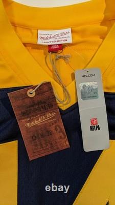 Mitchell & Ness Don Hutson Green Bay Packers 1944 Retro Jersey Medium Blue/Gold