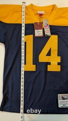 Mitchell & Ness Don Hutson Green Bay Packers 1944 Retro Jersey Medium Blue/Gold