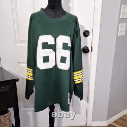 Mitchell & Ness Green Bay Packers 1969 Ray Nitschke Throwback Jersey 2X NWT
